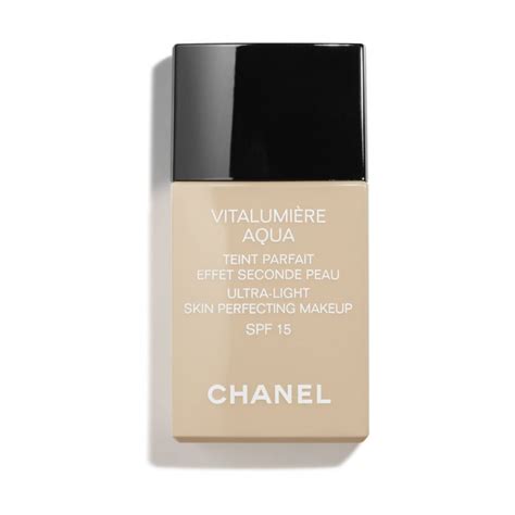 fondotinta chanel vitalumiere|vitalumière aqua spf 15.